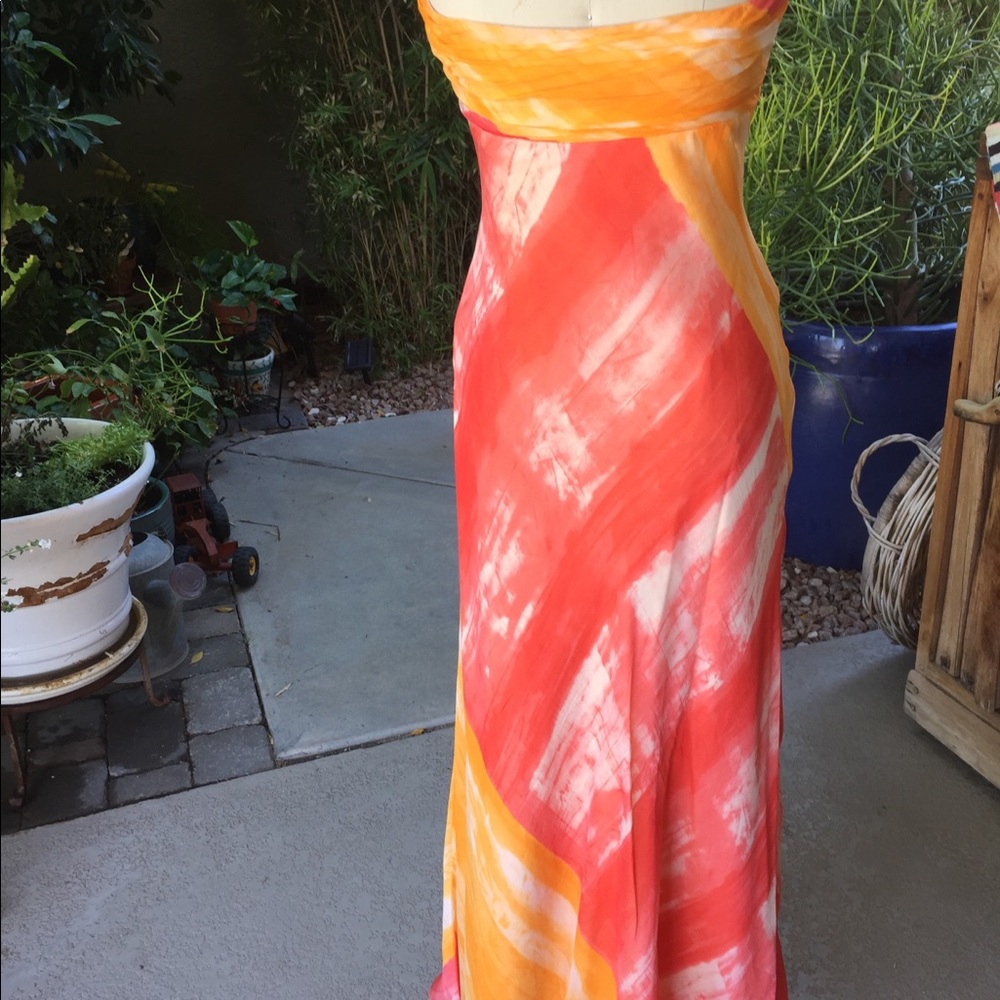 Tidied silk dress
